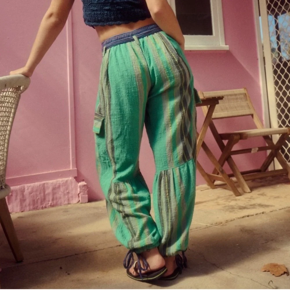 NWT Free People Costa Summer Pants - Picture 2 of 15